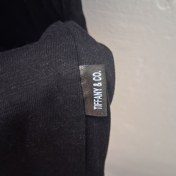 Tiffany & Co. Black Logo Women's Tee - Picture 3 of 4